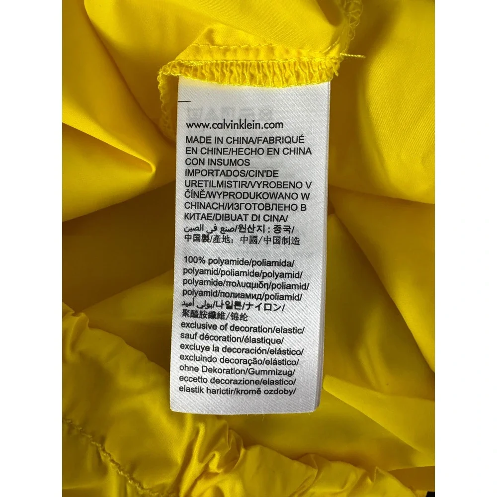 Calvin Klein Jeans Est. 1978‎ Mens Anorak Windbreaker Jacket Small OVERSIZED
